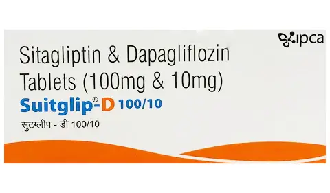 Suitglip D 10mg/100mg Tablet